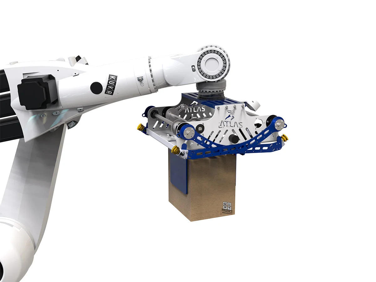 Paletizador de cajas de Atlas Robots