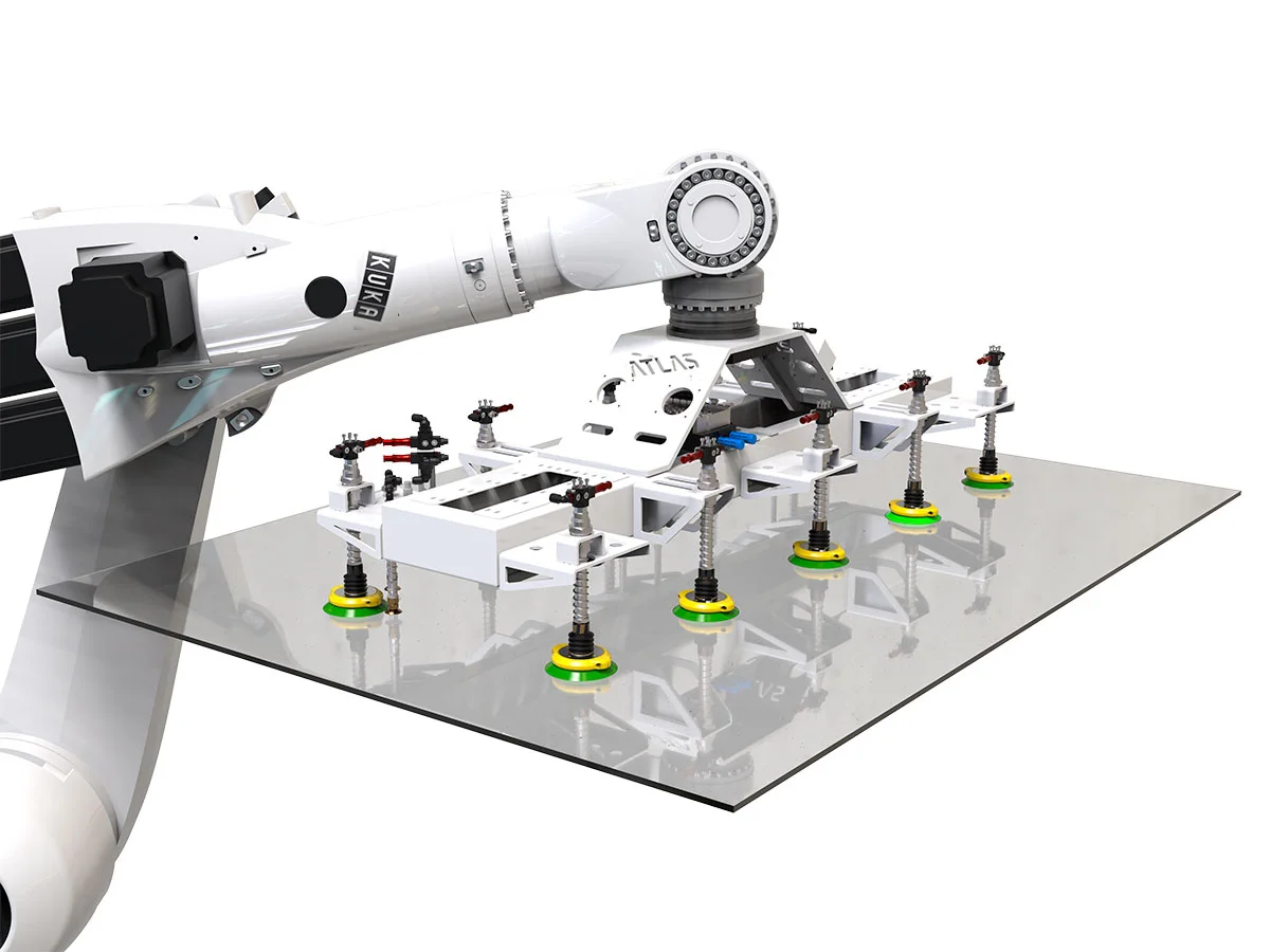 Manipulador de cristales de Atlas Robots